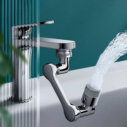Arm Swivel Faucet Extension - 360° Rotating Kitchen Sink Tap Extender